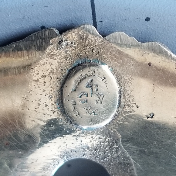 Vintage 1930's Max Rieg Colonial Williamsburg Baroque Escutcheon Brooch - Picture 4 of 6